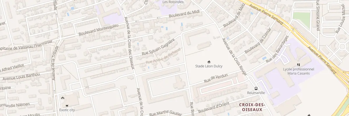 Plan du 14 Rue Andre Richaud à Avignon