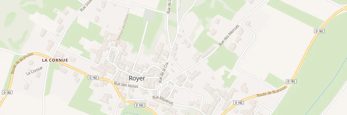 Plan du 5051 RUE de L’ENFER à Royer