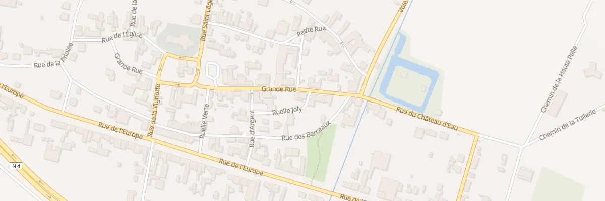 Plan du 7 Gr Grande Rue à Perthes