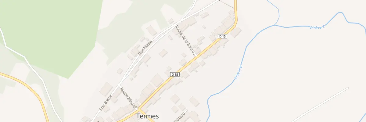 Plan du 15 Rue Basse à Grandpré