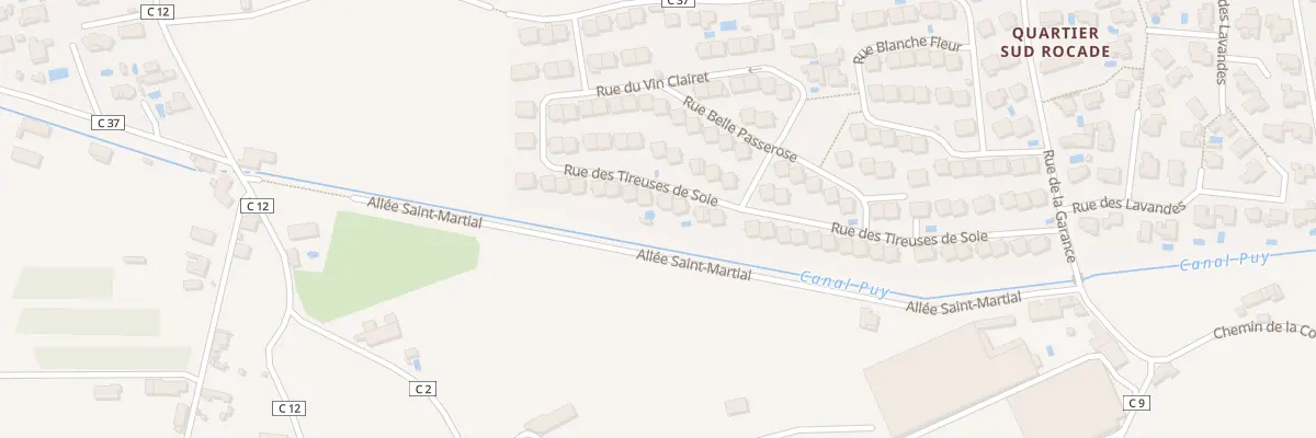 Plan du 7 Rue des Cancanières à Avignon