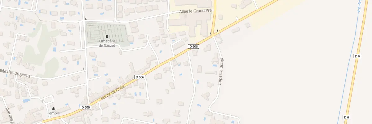 Plan du 5057 Bourbon à Sauzet