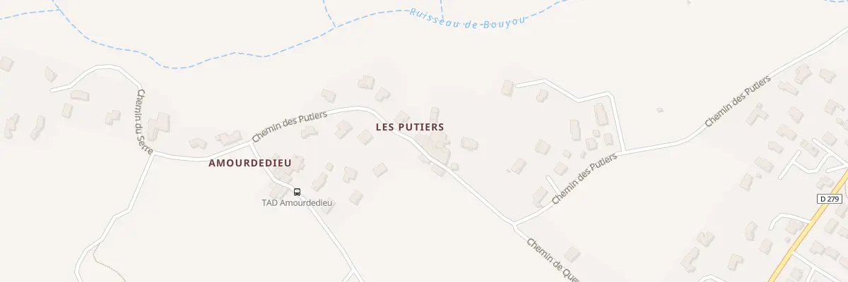 Plan du 708 Che des Putiers à Saint-Péray