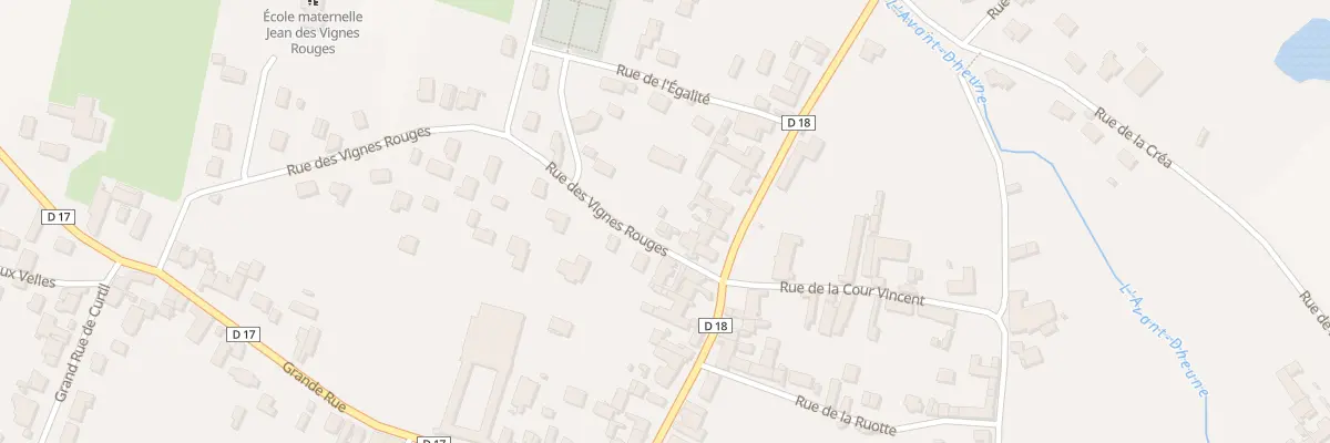 Plan du 6 Rue des Vignes Rouges à Bligny-lès-Beaune