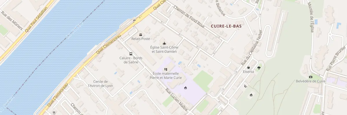 Plan du 51 Che de Fond Rose à Caluire-et-Cuire