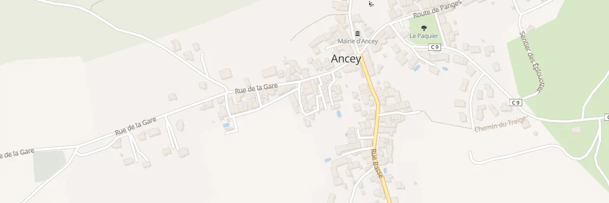 Plan du 5180 Village à Ancey