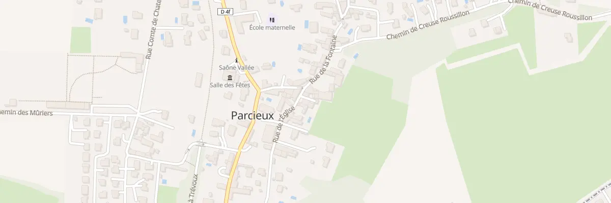 Plan du 5011 Rue de l’Église à Parcieux