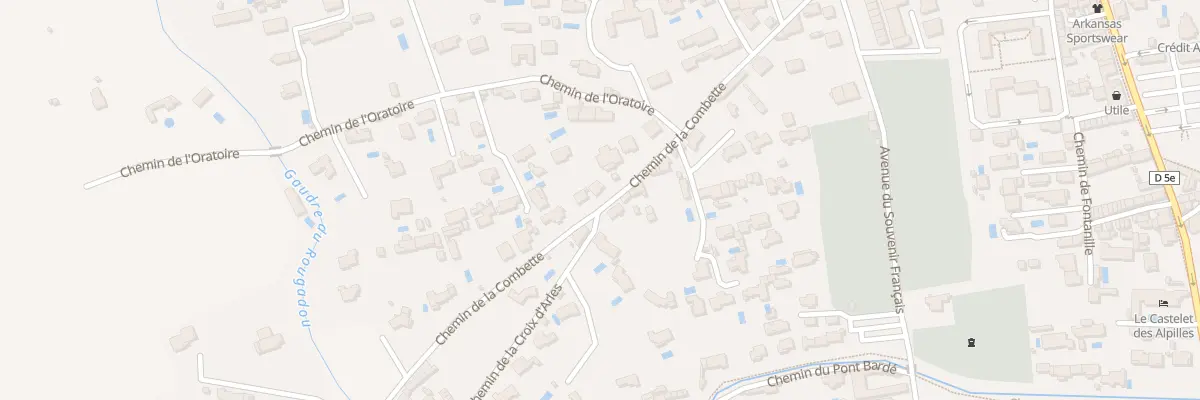 Plan du 56 Che de la Combette à Saint-Rémy-de-Provence