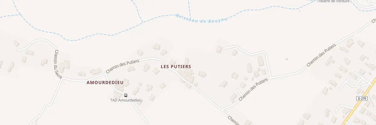 Plan du 714 Che des Putiers à Saint-Péray