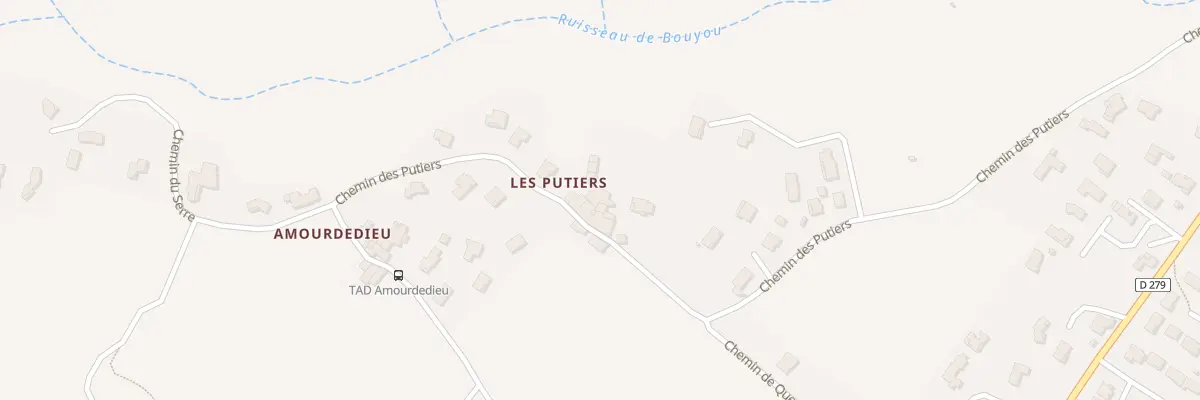 Plan du 710 Che des Putiers à Saint-Péray
