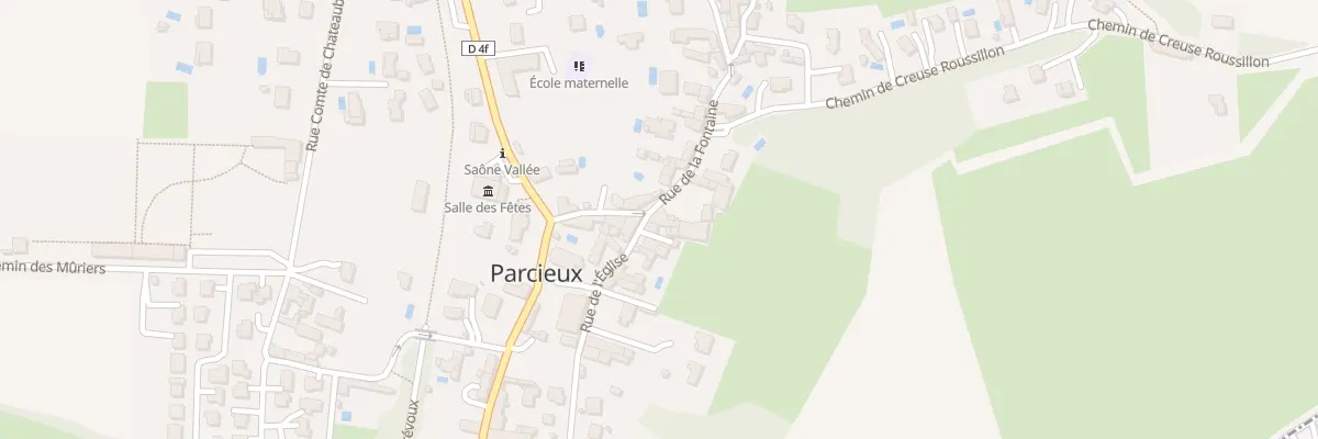 Plan du 205 Rue de la Fontaine à Parcieux
