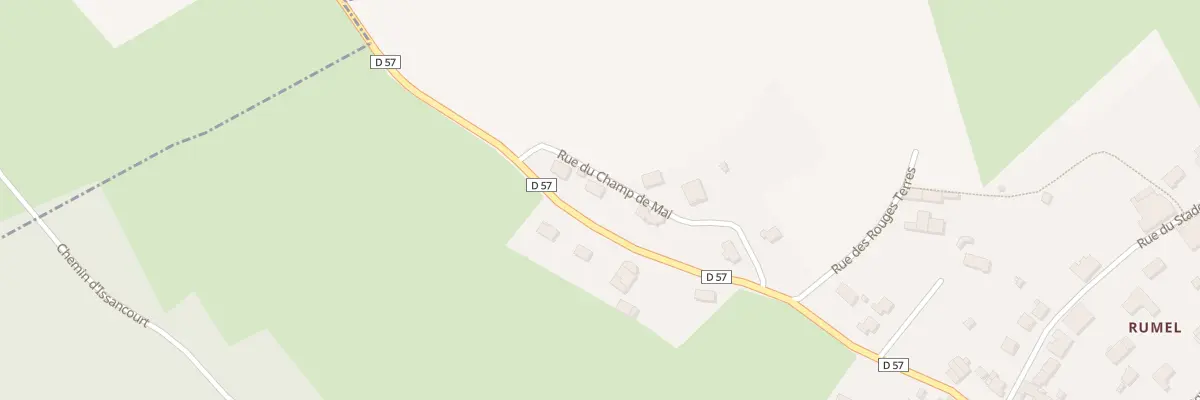 Plan du 15 Rte de Gernelle à Issancourt-et-Rumel