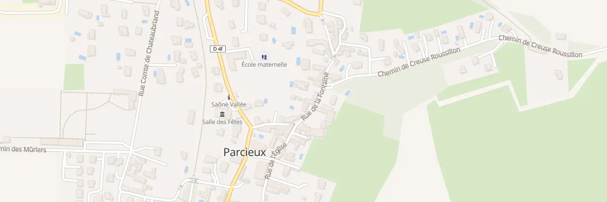 Plan du 178 Rue de la Fontaine à Parcieux