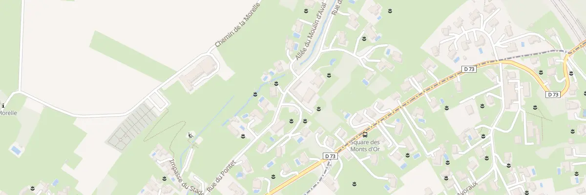 Plan du 479 Rue du Pontet à Curis-au-Mont-d’Or