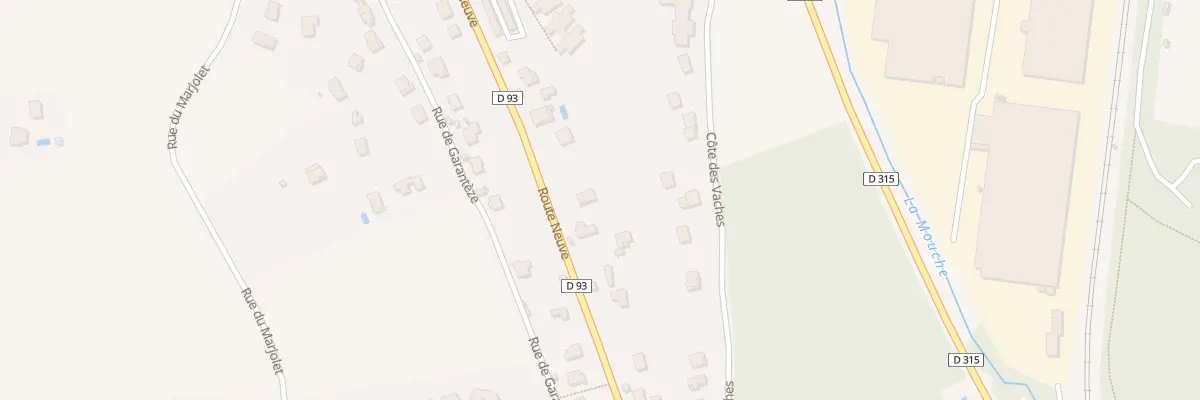 Plan du 38 Route Neuve à Irigny