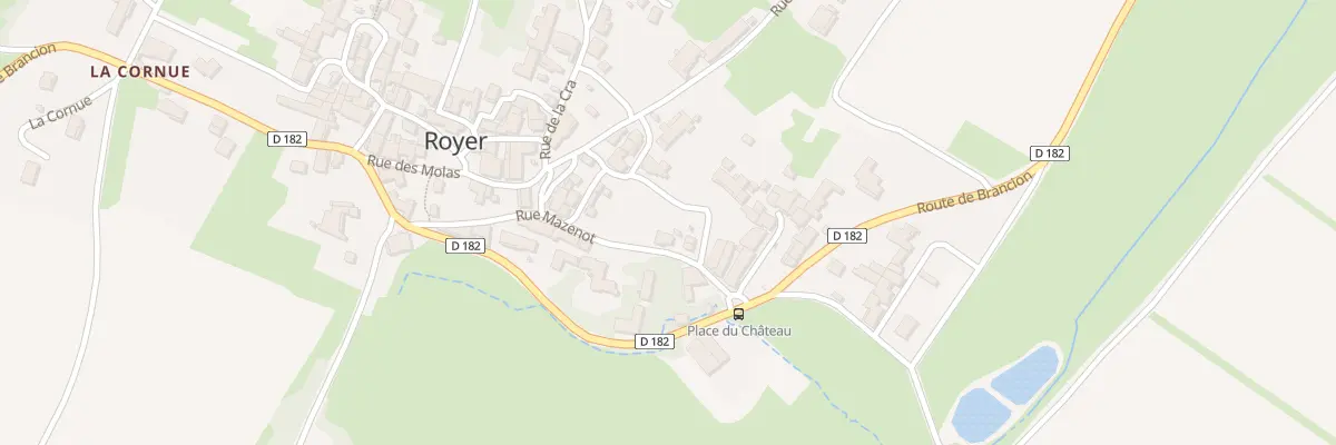 Plan du 5035 Rue MAZENOT à Royer