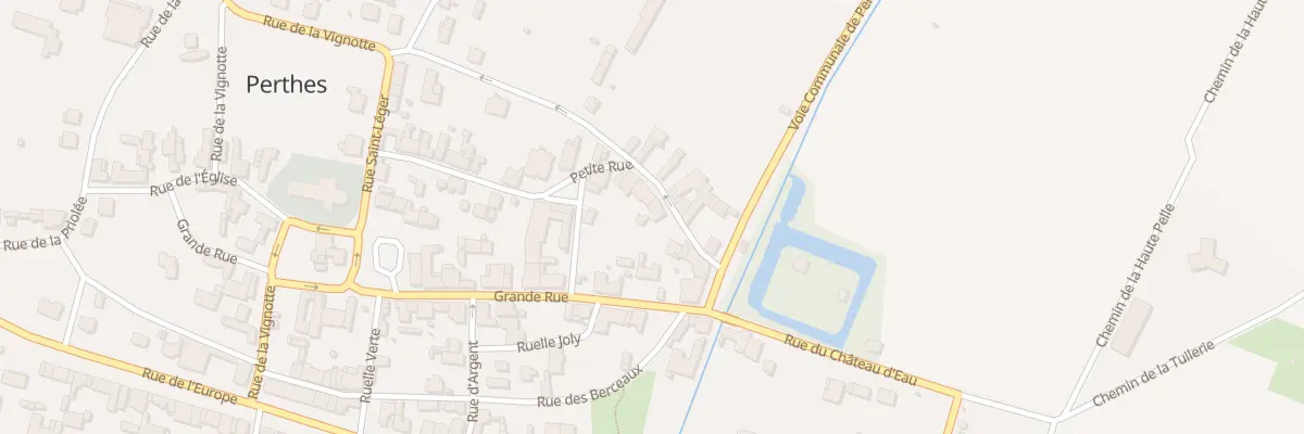 Plan du 2 Ptr Petite Rue à Perthes