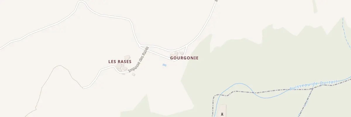 Plan du 48 Che de Gourgonie à Glun