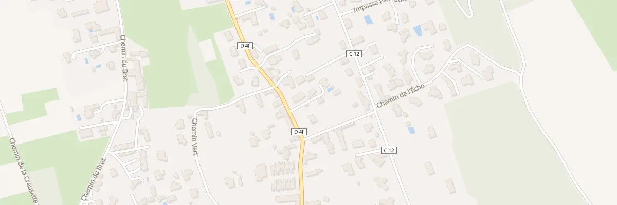 Plan du 371 Rte de Veissieux le Bas à Reyrieux