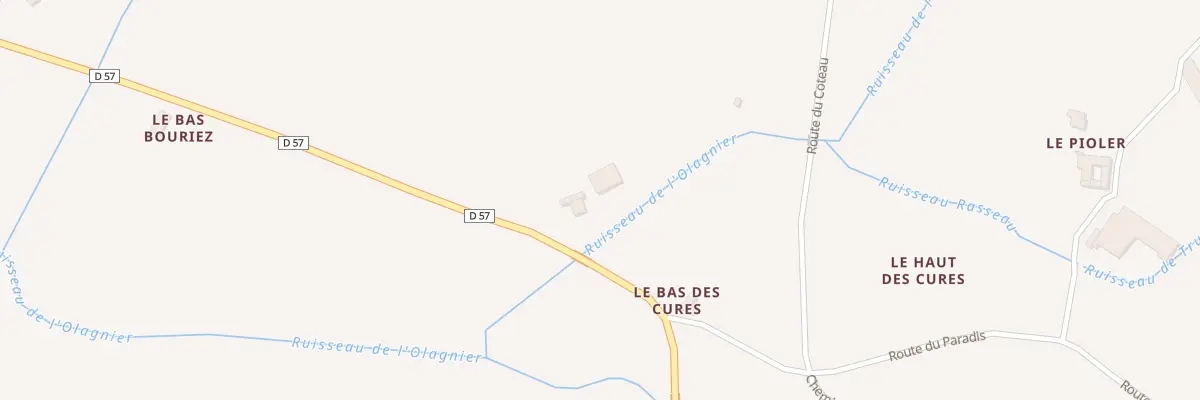 Plan du 5132 Versier à Cliousclat
