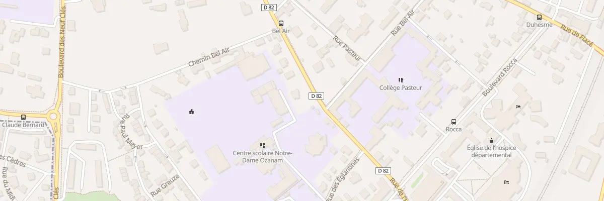 Plan du 45A Rue de l’Héritan à Mâcon
