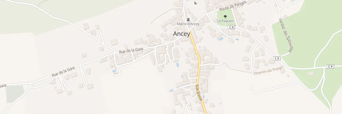 Plan du 3 Rle des Coins à Ancey
