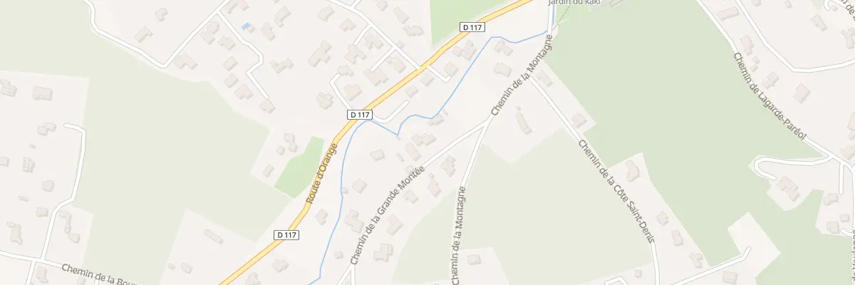 Plan du 5624 Le Marteau à Rochegude