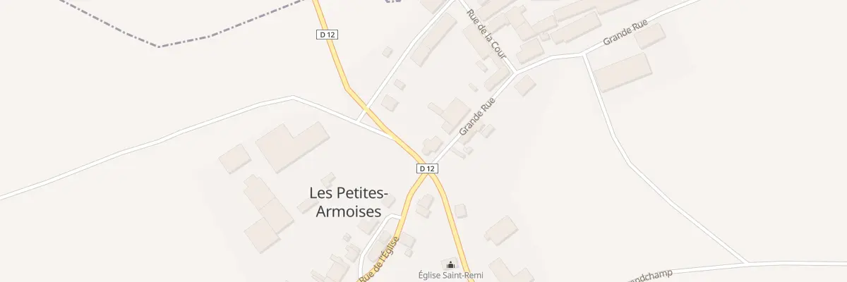 Plan du 13 Gr Gde Rue aux Petites-Armoises