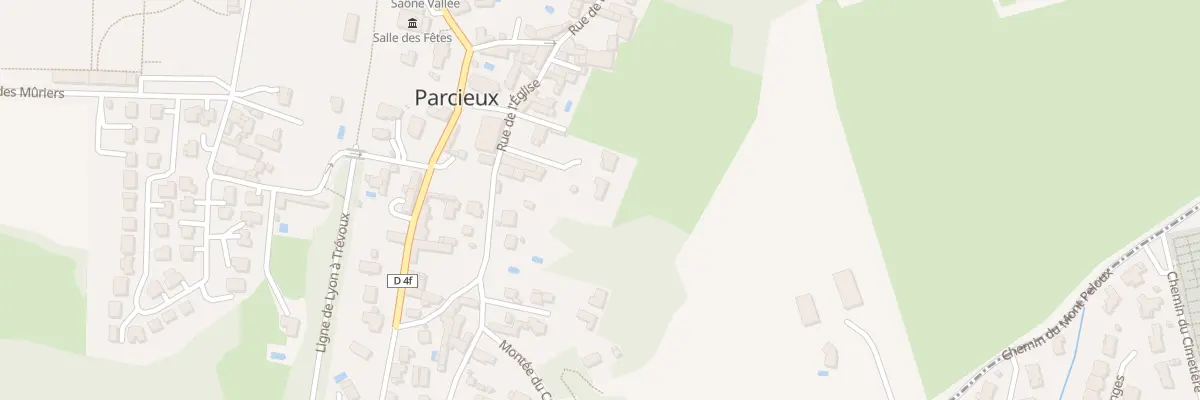 Plan du 58 Imp des Magnolias à Parcieux