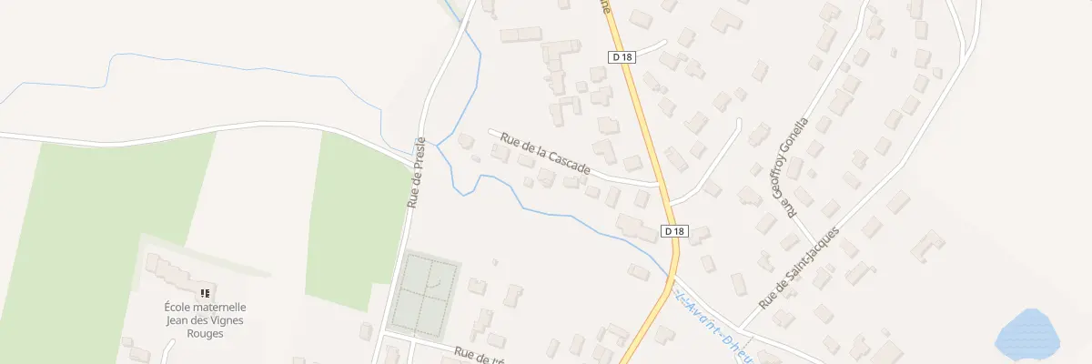 Plan du 7 Rue de la Cascade à Bligny-lès-Beaune
