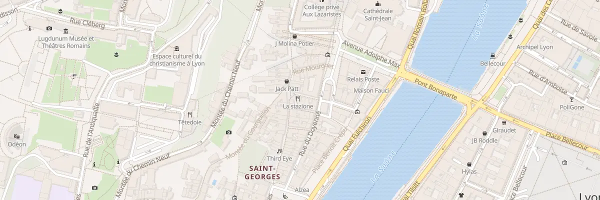 Plan du 16 Rue Ferrachat à Lyon 5e Arrondissement