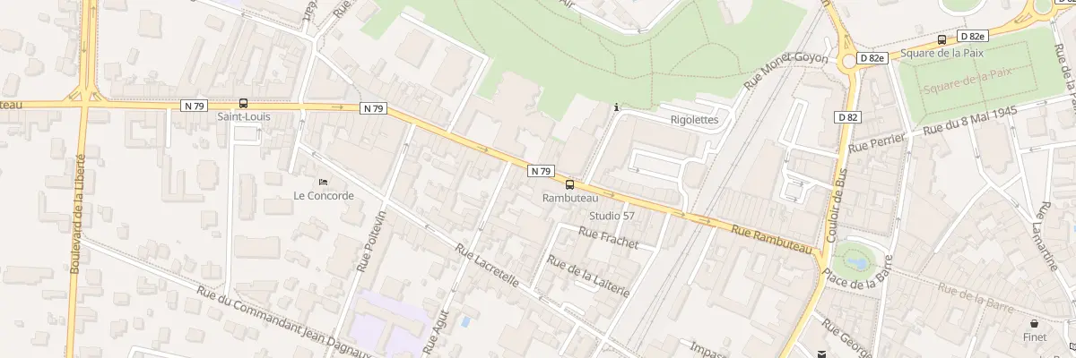 Plan du 71 Rue Rambuteau à Mâcon