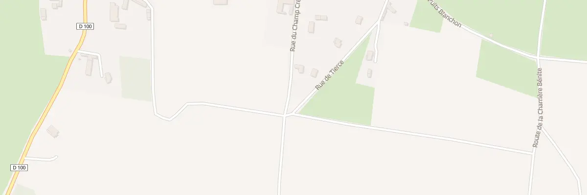 Plan du 5298 Champ du Cerisier à Mogneneins