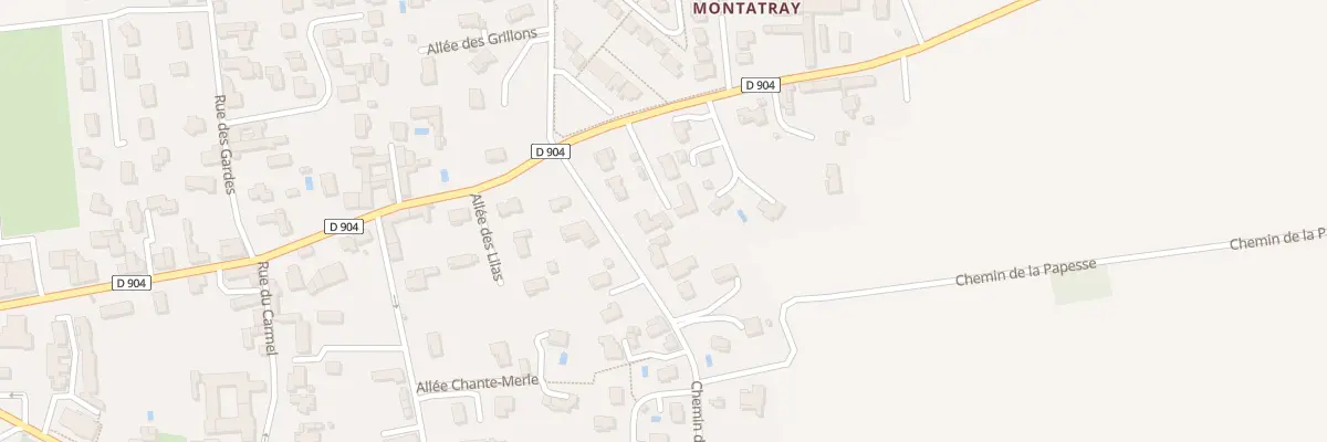 Plan du 91 Che de la Ra à Ars-sur-Formans