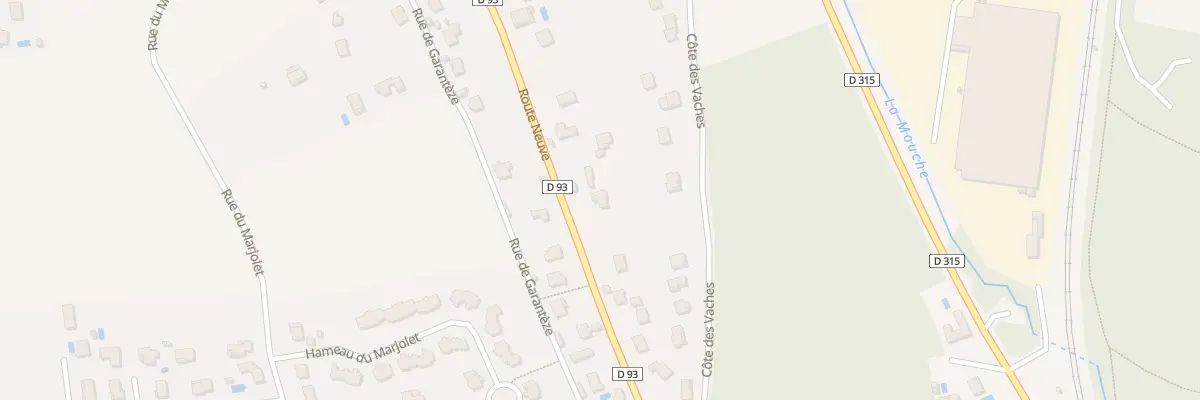 Plan du 26 Route Neuve à Irigny