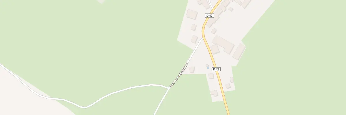 Plan du 2 Rue de Quatre Champs à Belleville-et-Châtillon-sur-Bar