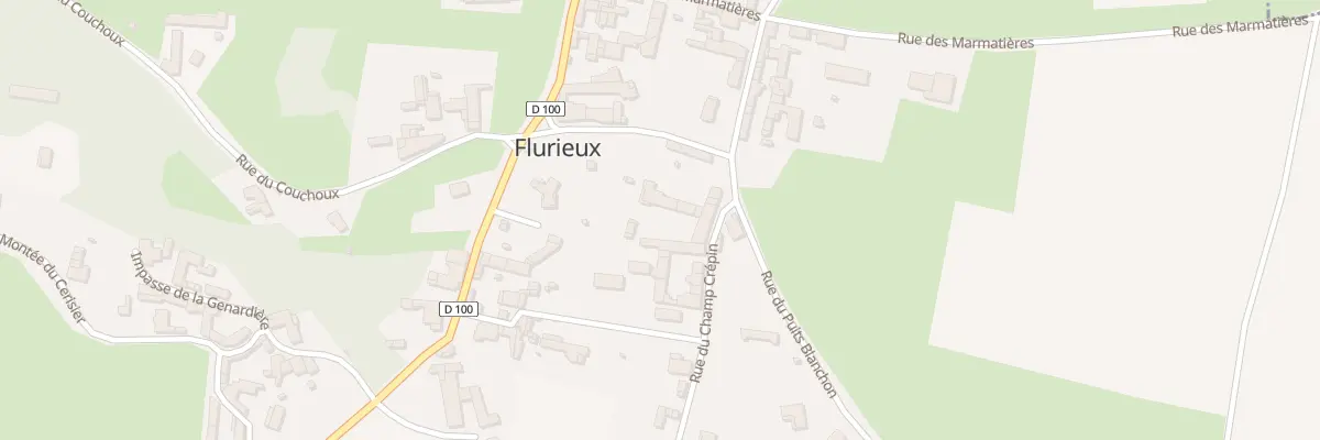 Plan du 5088 Flurieux à Mogneneins