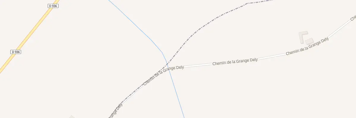 Plan du 5398 Che de la Grange Dely à Savigneux