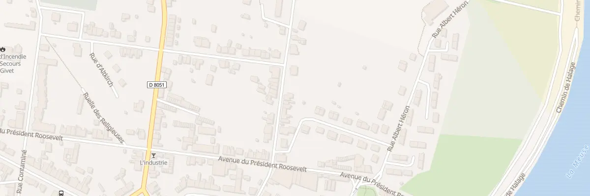 Plan du 30 Rue du Point du Jour à Givet