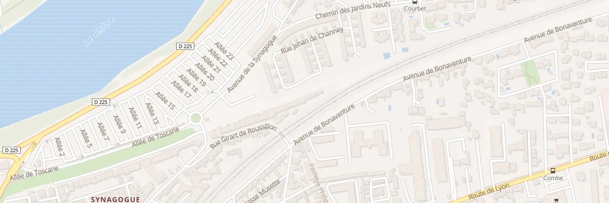 Plan du 25B Rue Girart de Roussillon à Avignon