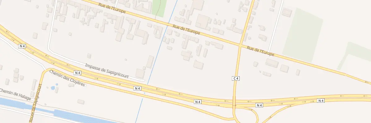 Plan du 9 Rue de l’Europe à Perthes