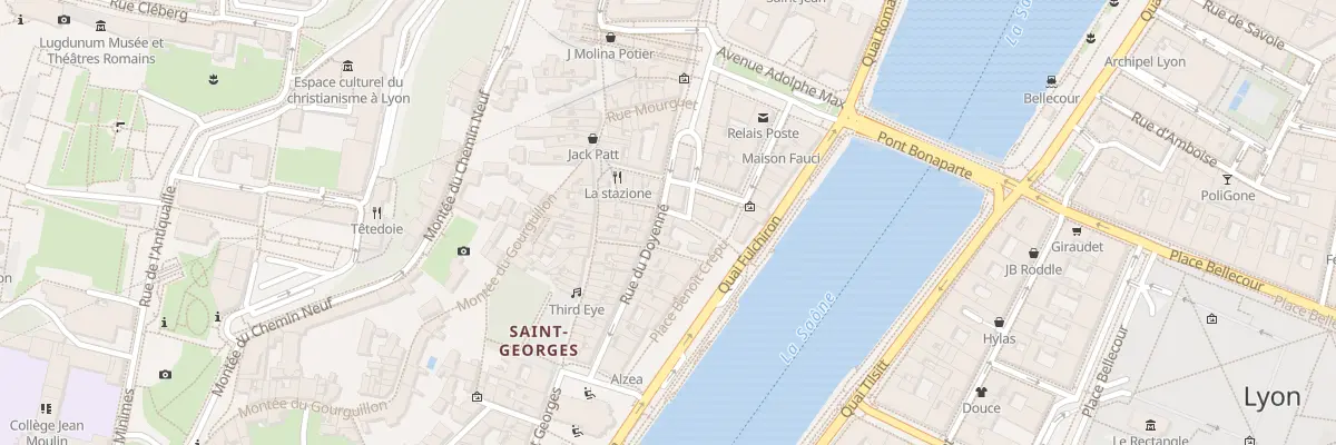 Plan du 11 Rue Ferrachat à Lyon 5e Arrondissement