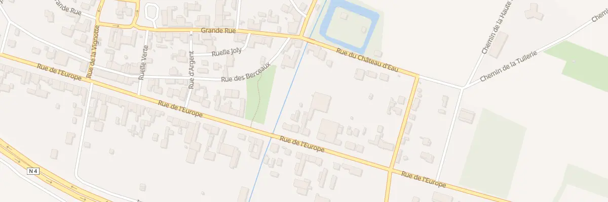 Plan du 24 Rue de l’Europe à Perthes