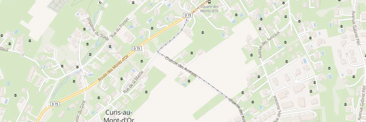 Plan du 3 Les Avoraux à Albigny-sur-Saône