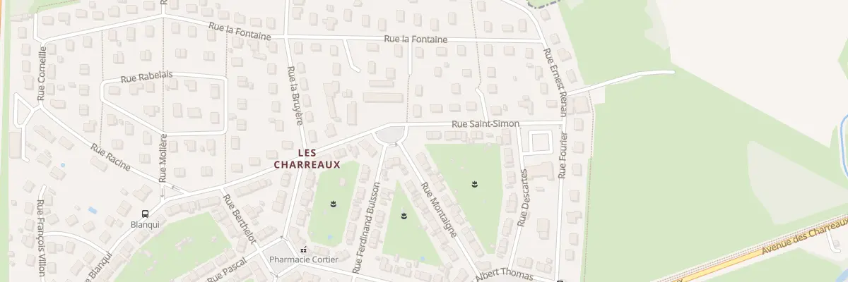 Plan du 17 Rue Saint Simon à Chalon-sur-Saône