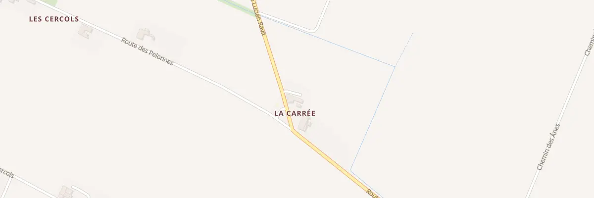 Plan du 830 Che de Grivelette à Livron-sur-Drôme