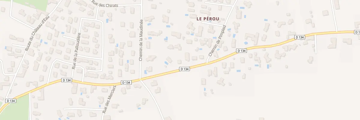 Plan du 47 Rte de la Chapelle à Roussillon