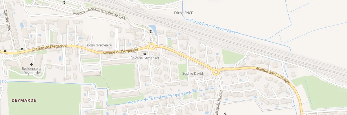 Plan du 9012 Av de l’Argensol à Orange