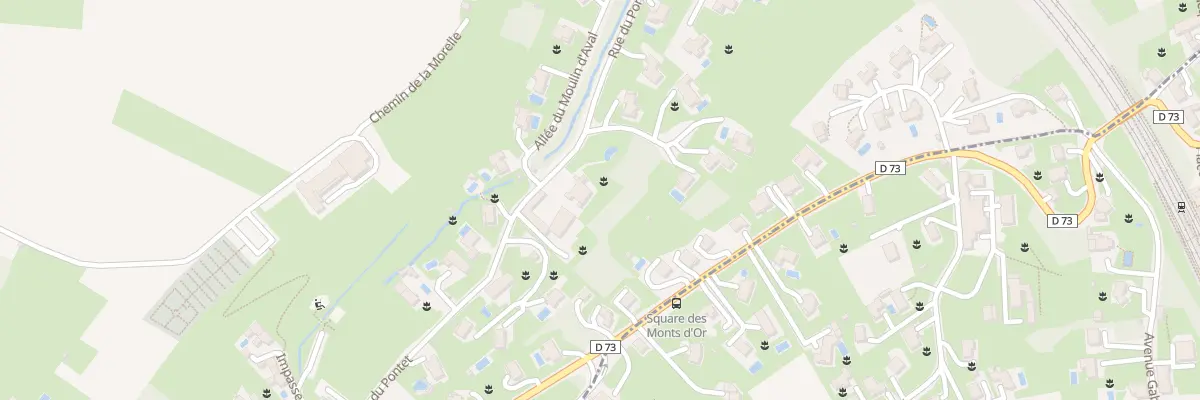 Plan du 467 Rue du Pontet à Curis-au-Mont-d’Or