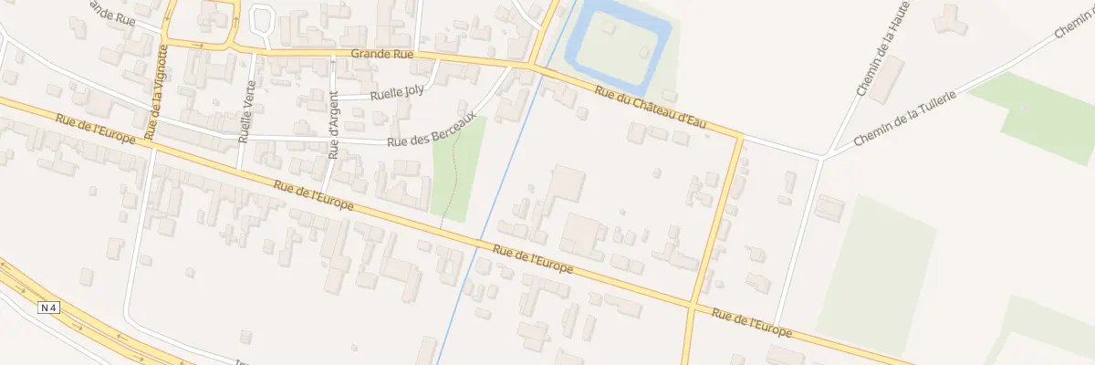 Plan du 22 Rue de l’Europe à Perthes